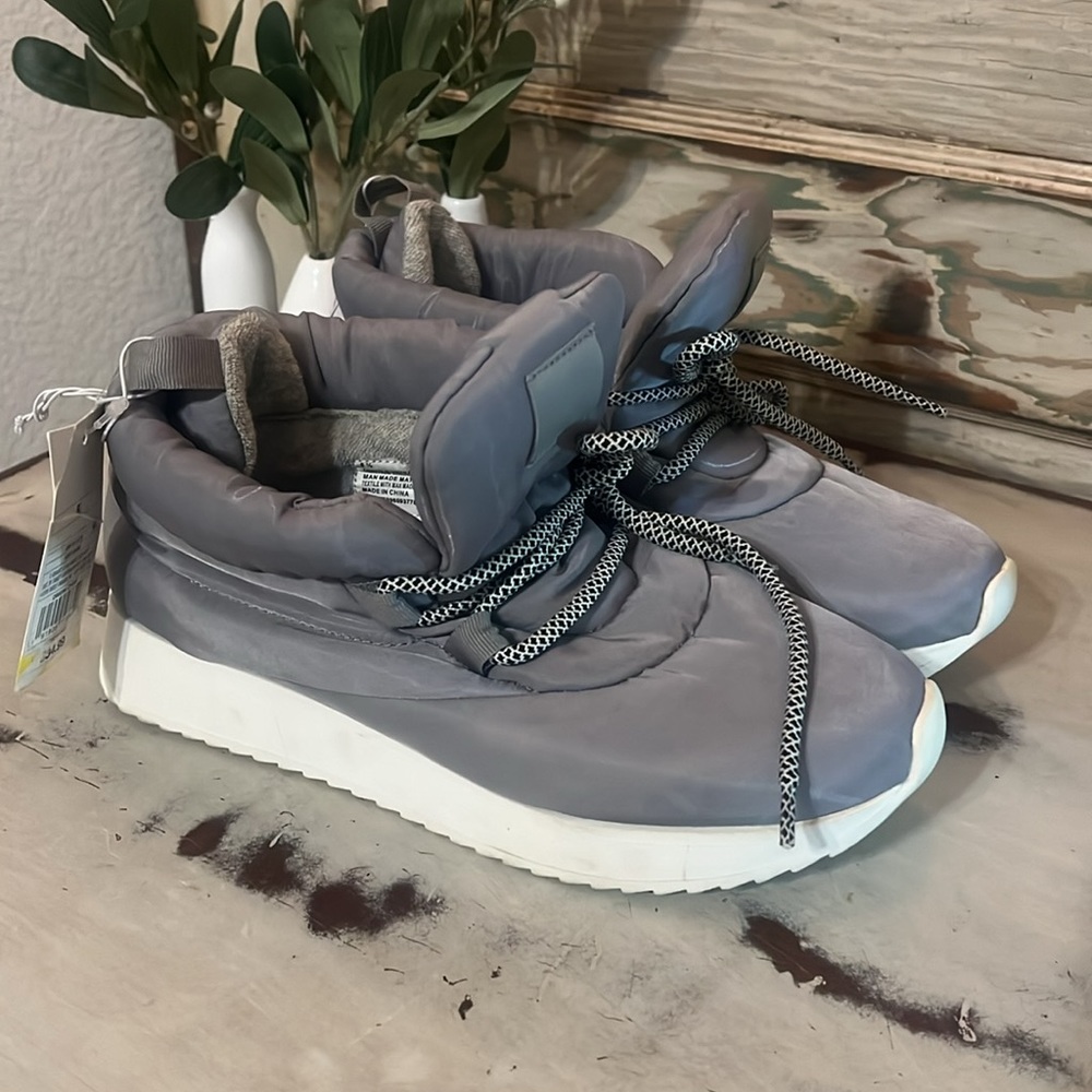 Gray Slip on Sneakers New with Tag